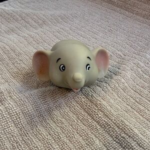 Vintage elephant plastic/rubber pencil sharpener